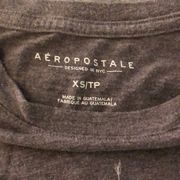 Aeropostale Light Purple Sun/Compass Graphic Tee - Picture 3 of 4